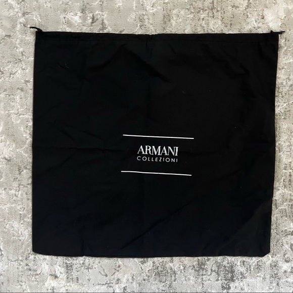 Large black Armani Collezioni dust bag - Picture 4 of 4